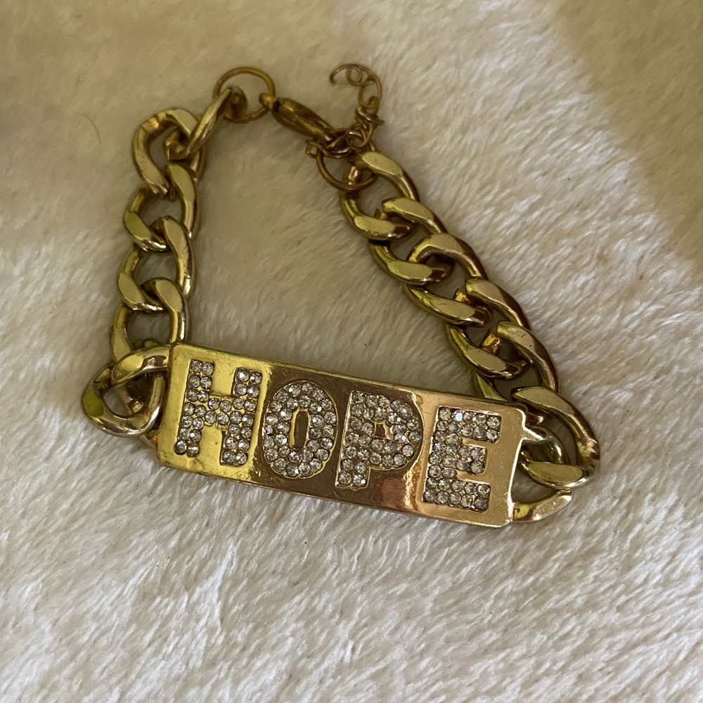 10/$10 Gold Plated HOPE Bracelet